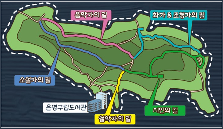 생각숲길 맵